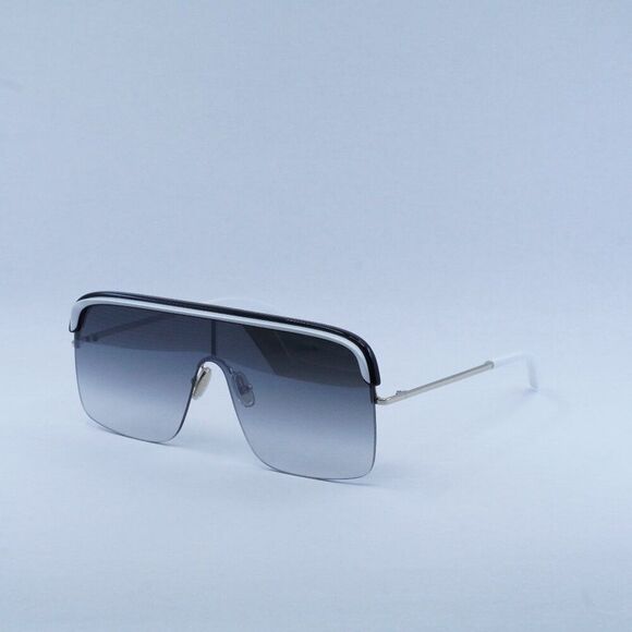 🕶️ New Cutler and Gross CG1328S 002 Sunglasses - Black White Frame, Grey Lenses - Picture 1 of 10